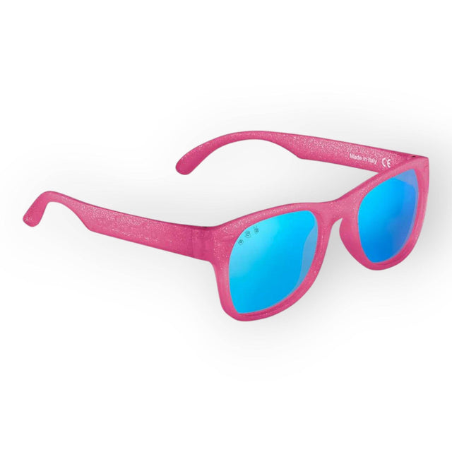 Roshambo Kelly Kapowski Pink Glitter White Shades Toddler (2-4Yrs) Mirrored Blue