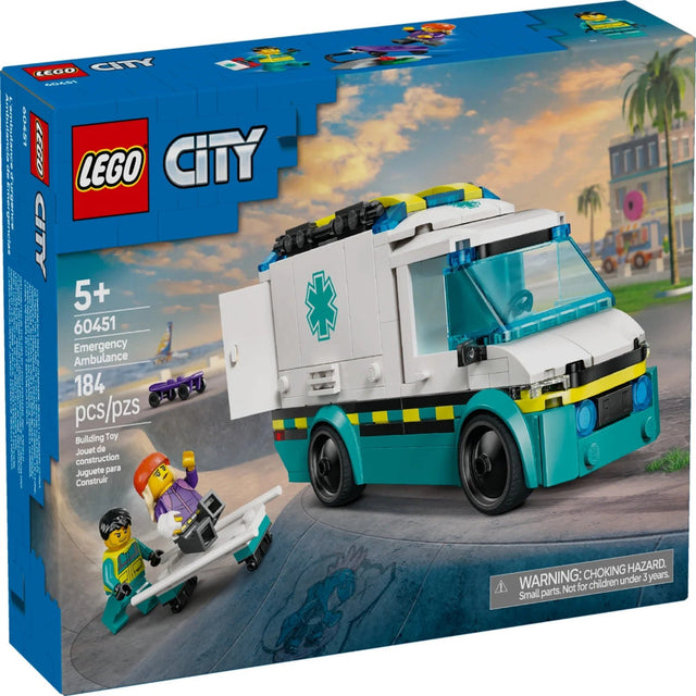 Lego City Emergency Ambulance (184 Pieces)