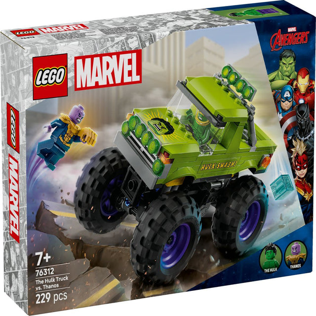 Lego Super Heroes Marvel The Hulk Truck vs. Thanos (229 Pieces)