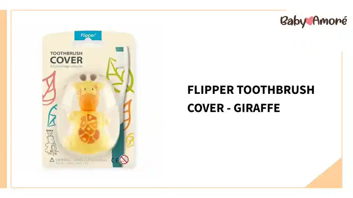 Flipper Toothbrush Cover - Giraffe by@Outfy