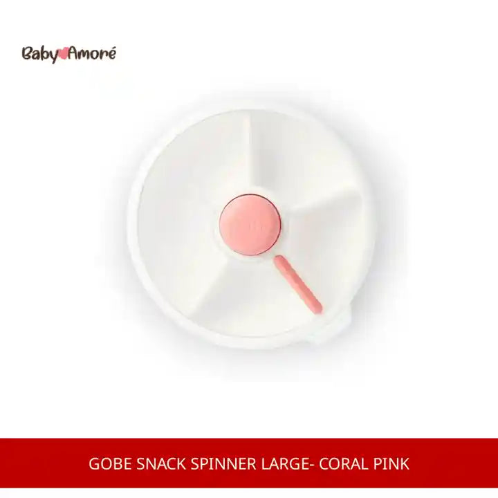 GoBe Snack Spinner Large- Coral Pink by@Outfy