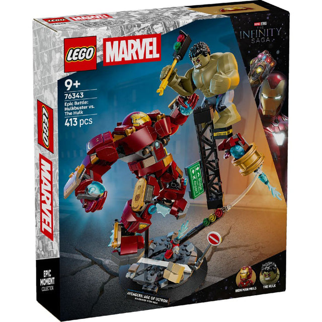 Lego Super Heroes Marvel Epic Battle: Hulkbuster Vs. The Hulk (413 Pieces)