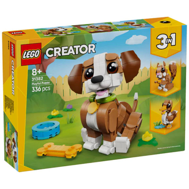 Lego Creator Cute Animals: Playful Puppy Dog (336 Pieces)