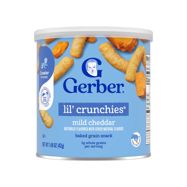Gerber Lil' Crunchies Mild Chedar - 42g