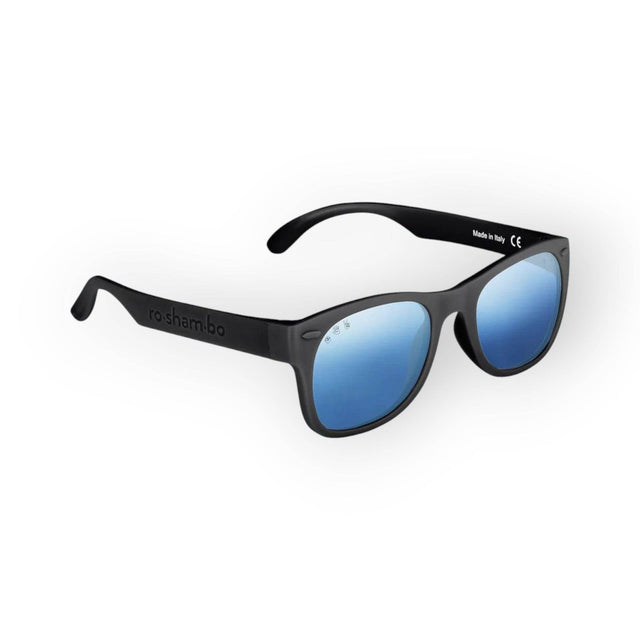 Roshambo Bueller Black Shades - Toddler (2-4Yrs) - Mirrored Chrome