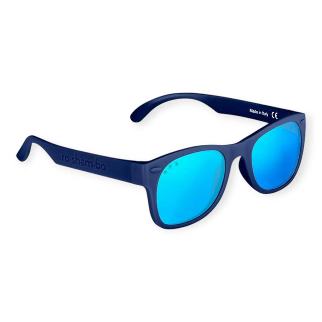 Roshambo Simon Navy Shades Baby (0-2 Yrs) Mirrored Blue