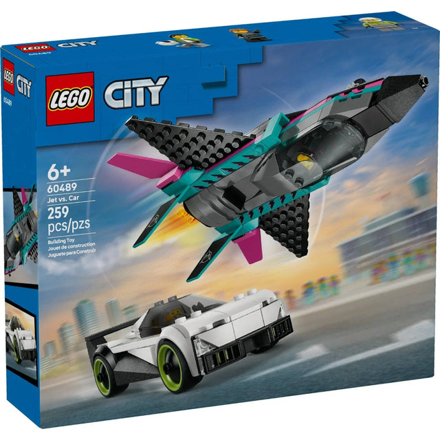 Lego City Jet vs. Car (259 Pieces)
