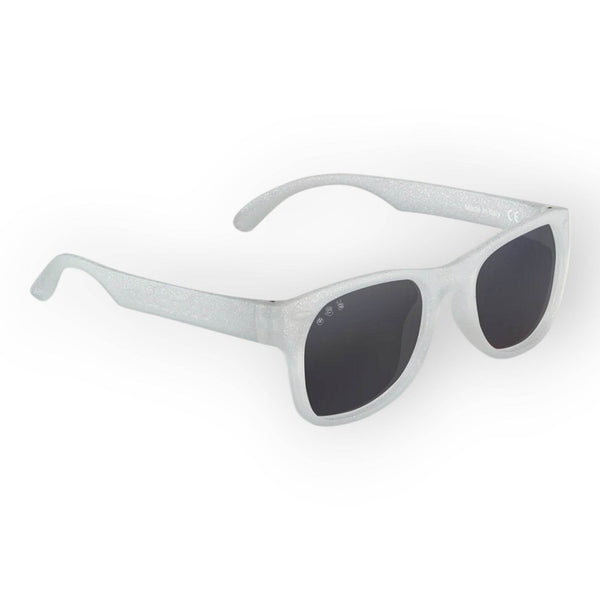 Roshambo Starlite Silver Glitter Shades Junior (5+Yrs) Polarized Grey - BabyAmore