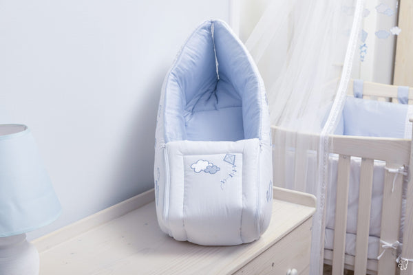 Blooms and Butterflies Cloudy Blue Sleeping Bag