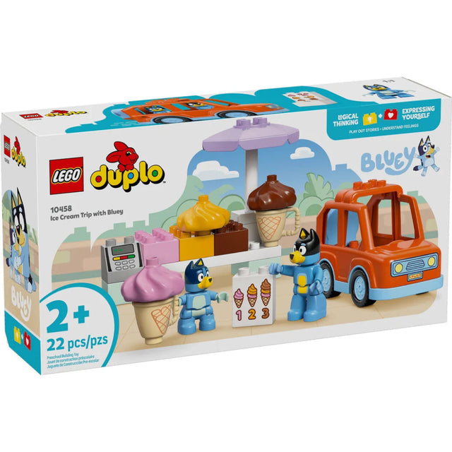 Lego Duplo Ice Cream Trip With Bluey (22 Pieces)