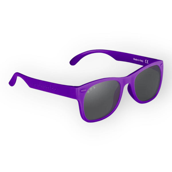Roshambo Daphne Purple Shades Junior (5+Yrs), Polarized Grey - BabyAmore