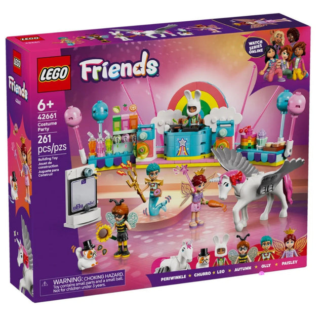 Lego Friends Costume Party With Unicorn & Fairy (261 Pieces)
