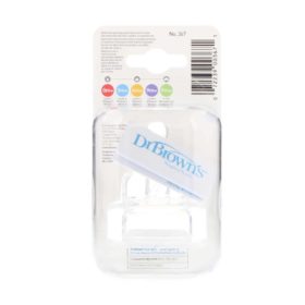 Buy Dr. Brown's Original Narrow-Neck Nipple, Level 4 (9m+), Pack of 2 online with Free Shipping at Baby Amore India, Babyamore.in