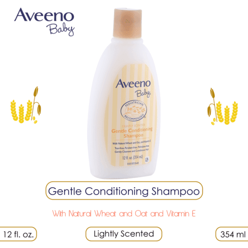 Buy Aveeno Baby Gentle Conditioning Shampoo, 354ml online with Free Shipping at Baby Amore India, Babyamore.in
