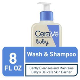 Buy CeraVe Baby Wash & Shampoo, 237ml online with Free Shipping at Baby Amore India, Babyamore.in