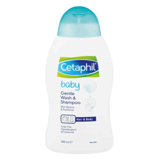 Buy Cetaphil Baby Gentle Wash & Shampoo, 300 ml online with Free Shipping at Baby Amore India, Babyamore.in