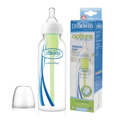 Buy Dr. Brown's, Natural Flow Bottle, 0+ Months, 250 ml online with Free Shipping at Baby Amore India, Babyamore.in