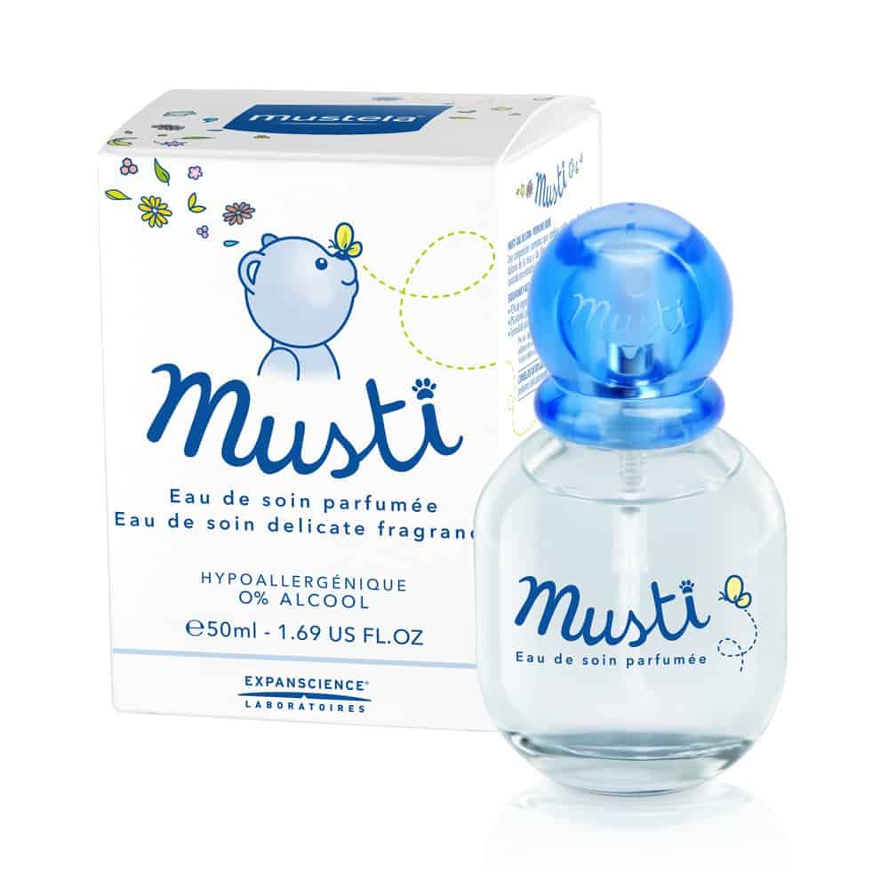 Mustela Musti Eau de Soin Spray, Citrus and Floral, 50 ml - Baby Amore