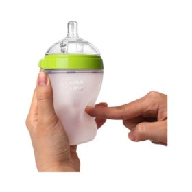 Buy Comotomo Natural Feel Baby Bottle, Green, 250 ml online with Free Shipping at Baby Amore India, Babyamore.in