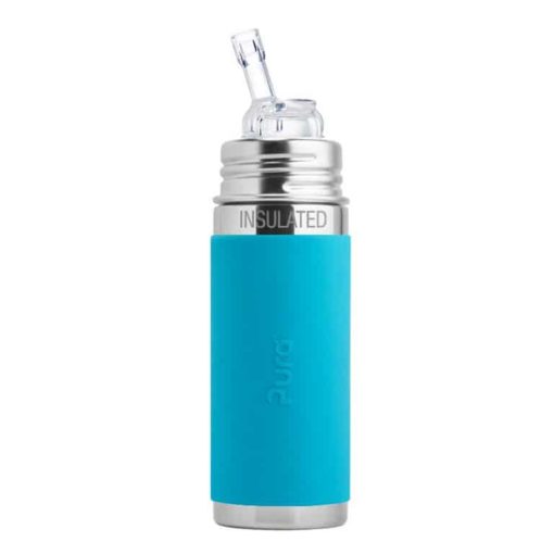 Buy Pura Kiki Vacuum Insulated Straw Bottle - 9oz online with Free Shipping at Baby Amore India, Babyamore.in