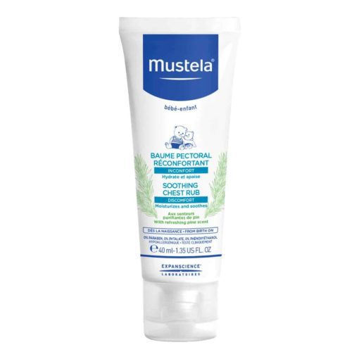 Buy Mustela Soothing Chest Rub, 40ml online with Free Shipping at Baby Amore India, Babyamore.in