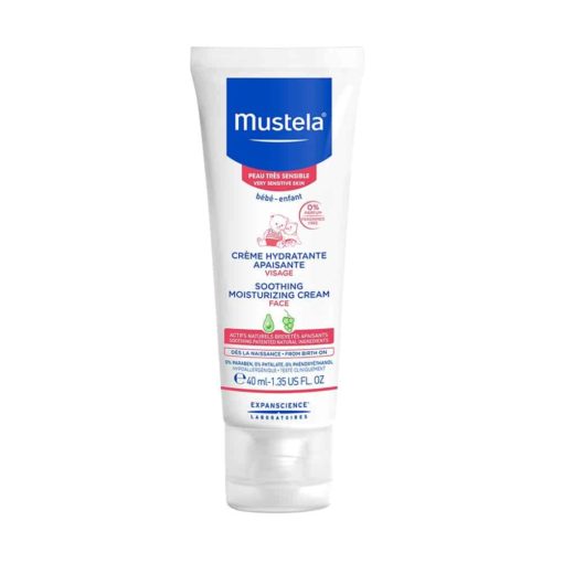 Buy Mustela Soothing Moisturizing Facial Cream, 40ml online with Free Shipping at Baby Amore India, Babyamore.in