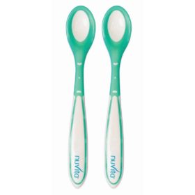 Buy Nuvita Bi-Color Thermo Sensitive Spoon, Set of 2 online with Free Shipping at Baby Amore India, Babyamore.in