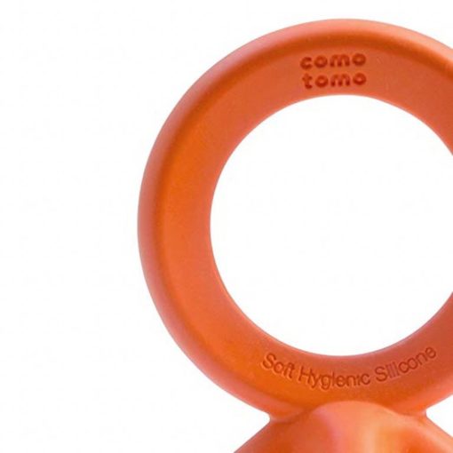 Buy Comotomo Silicone Baby Teether Orange online with Free Shipping at Baby Amore India, Babyamore.in