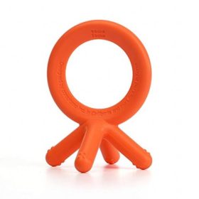 Buy Comotomo Silicone Baby Teether Orange online with Free Shipping at Baby Amore India, Babyamore.in