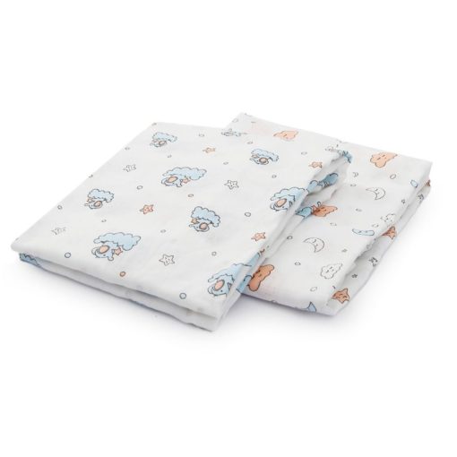 Buy Muslin Cotton Swaddles (Pack of 2) - Sleepy Jumbo online with Free Shipping at Baby Amore India, Babyamore.in