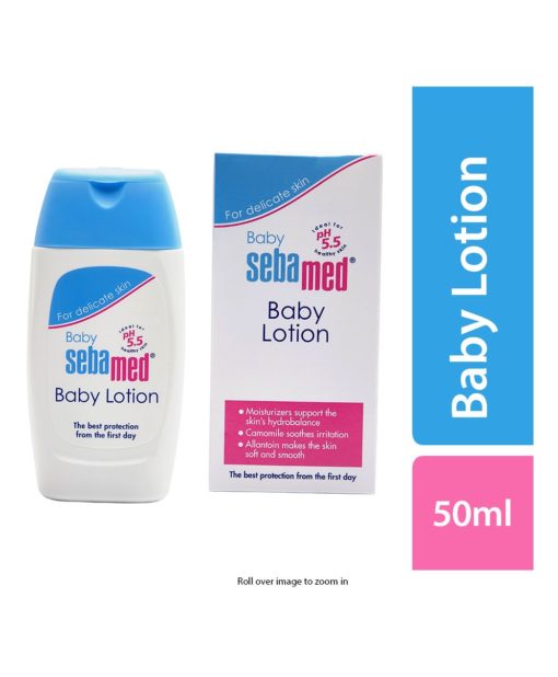 Buy Sebamed Baby Lotion, 50 ml online with Free Shipping at Baby Amore India, Babyamore.in