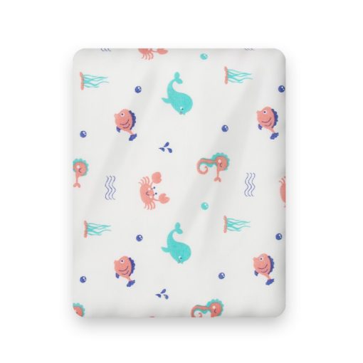 Buy Organic Muslin Cotton Blanket - Sea Friends online with Free Shipping at Baby Amore India, Babyamore.in