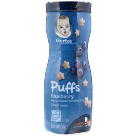 Buy Gerber Cereal Puffs Strawberry Apple - 42g online with Free Shipping at Baby Amore India, Babyamore.in