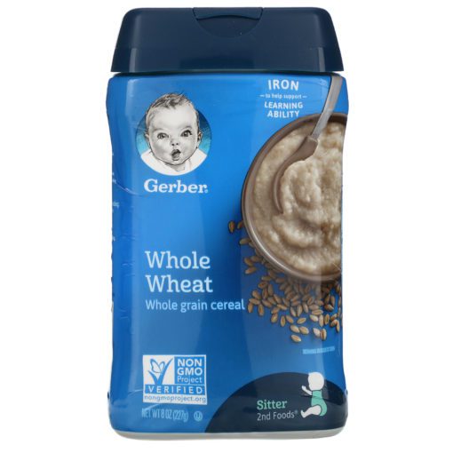 Buy Gerber Whole Wheat Whole Grain Cereal - 227g online with Free Shipping at Baby Amore India, Babyamore.in