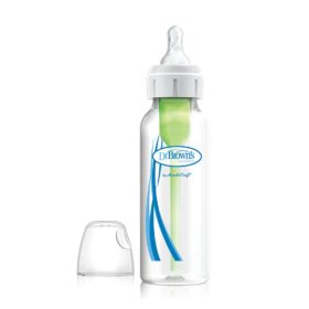 Buy Dr. Brown's Natural Flow Options+ Anti-Colic Baby Bottle, Narrow, 250ml online with Free Shipping at Baby Amore India, Babyamore.in