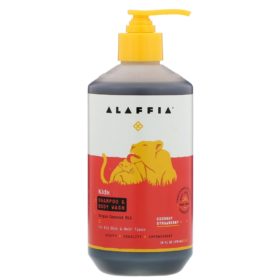 Buy Alaffia, Kids Shampoo & Body Wash, Coconut Strawberry, 476ml online with Free Shipping at Baby Amore India, Babyamore.in