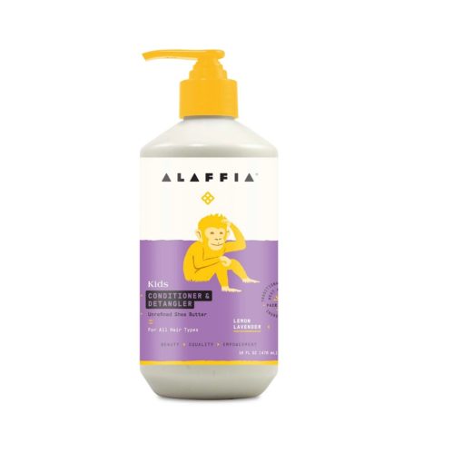 Buy Alaffia, Kids Conditioner & Detangler, Lemon Lavender, 476ml online with Free Shipping at Baby Amore India, Babyamore.in