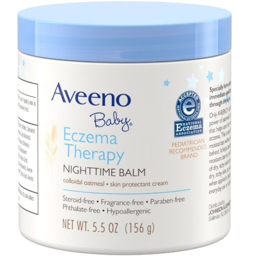 Buy Aveeno Baby Eczema Therapy Nighttime Balm, 156g online with Free Shipping at Baby Amore India, Babyamore.in