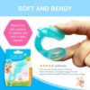 Buy Brush-Baby New Chewable Toothbrush, Pack of 2 - Teal online with Free Shipping at Baby Amore India, Babyamore.in