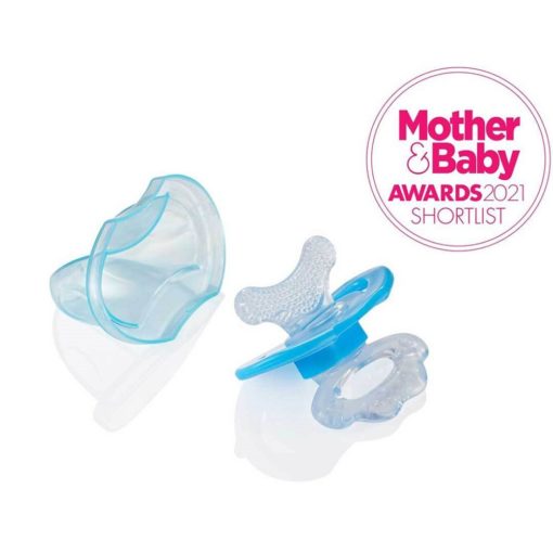 Buy Brush-Baby FrontEase Teether, 3+ months - Blue online with Free Shipping at Baby Amore India, Babyamore.in