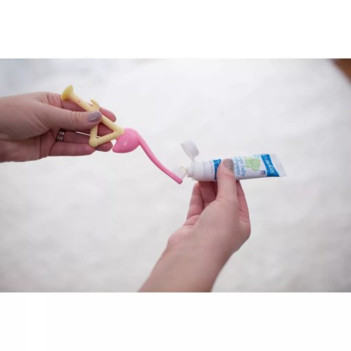 Buy Dr. Brown's Toddler Toothbrush,1-4 years - Flamingo online with Free Shipping at Baby Amore India, Babyamore.in