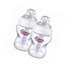 Buy Tommee Tippee Closer To Nature Bottles with Anti-Colic Valve, 260ml × 2 online with Free Shipping at Baby Amore India, Babyamore.in