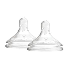 Buy Dr. Brown’s™ Options+™ Wide-Neck Baby Bottle Nipple, Y-Cut (9m+), Pack of 2 online with Free Shipping at Baby Amore India, Babyamore.in