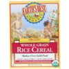 Buy Earth's Best Organic Whole Grain Rice Cereal, 227g online with Free Shipping at Baby Amore India, Babyamore.in