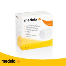 Buy Medela Washable Bra Pads (Set of 4) online with Free Shipping at Baby Amore India, Babyamore.in