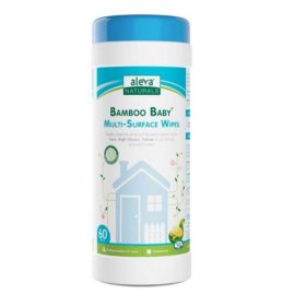 Buy Aleva Naturals Bamboo Baby Multi Surface Wipes, 60 Counts online with Free Shipping at Baby Amore India, Babyamore.in