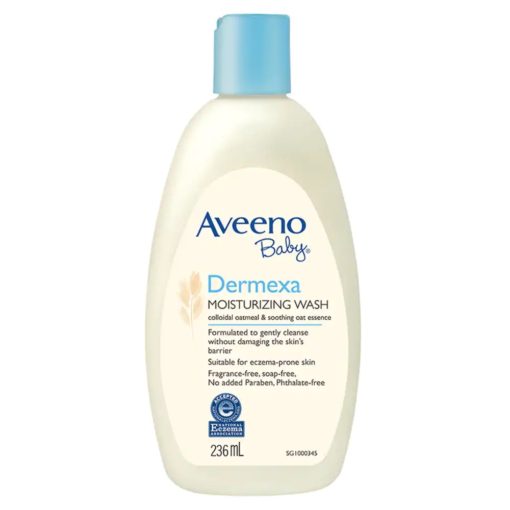Buy Aveeno Baby Dermexa Moisturizing Wash, 236ml online with Free Shipping at Baby Amore India, Babyamore.in