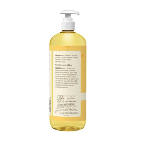 Buy Burt's Bees Shampoo & Wash Fragrance Free, 21floz/620ml online with Free Shipping at Baby Amore India, Babyamore.in