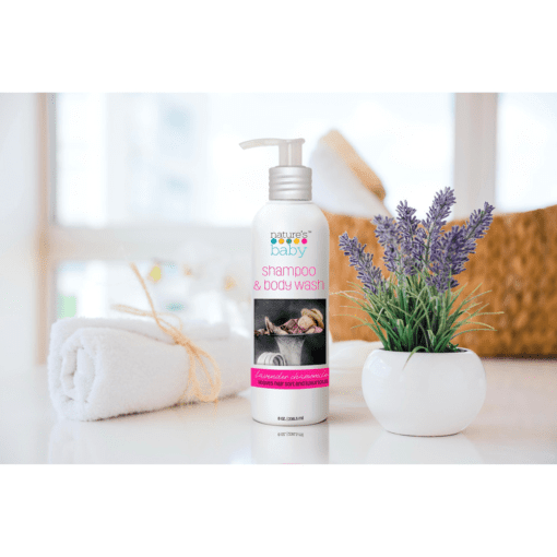 Buy Nature's Baby Organic Shampoo & Body Wash Lavender Chamomile 8oz/236.5ml online with Free Shipping at Baby Amore India, Babyamore.in