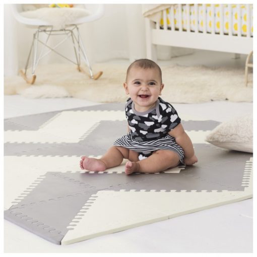Buy Skip Hop Playspot Geo Mat, Grey & Cream online with Free Shipping at Baby Amore India, Babyamore.in